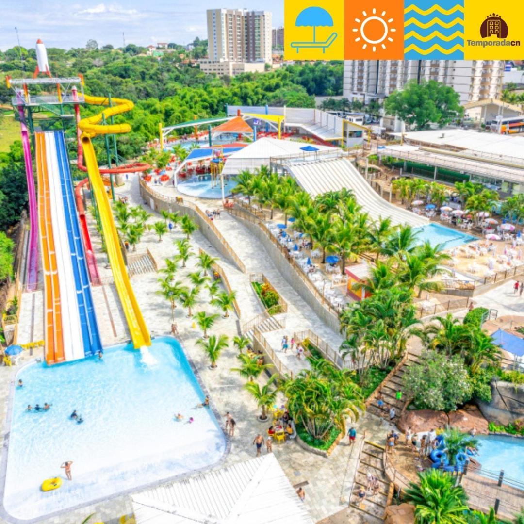 Piazza Diroma Com Acesso Ao Acqua Park - Gabriel Aparthotel Caldas Novas